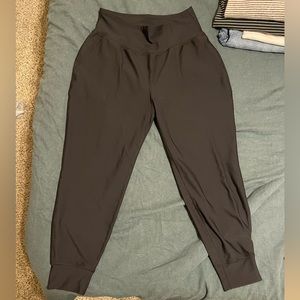 Black jogger leggings Size XL Never Worn
